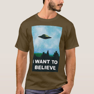 Camiseta Alien Ufo Hunter Que Quiero Creer Ufo 1