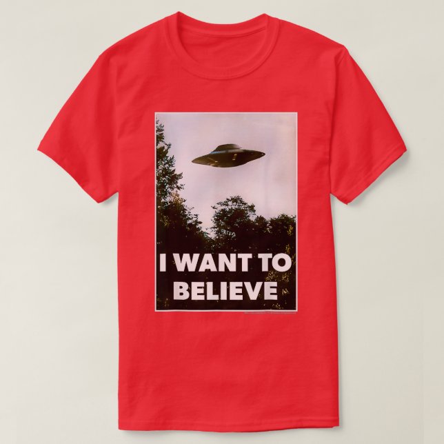 Camiseta Alien Ufo Hunter Que Quiero Creer Ufo 2 (Diseño del anverso)