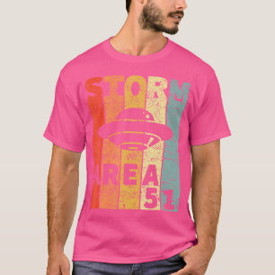 Camiseta Alien Ufo Hunter Storm Area 51 Raid