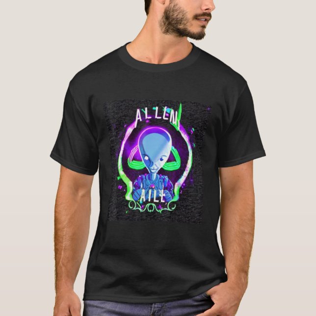 Camiseta Alien UFO UAP 51 área gris fuera de este creat mun (Anverso)