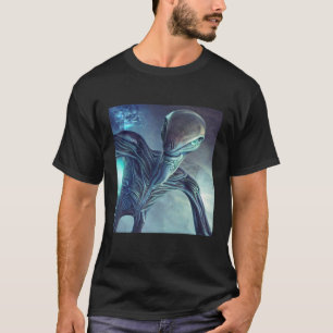 Camiseta Alien UFO UAP 51 área gris fuera de este creat mun