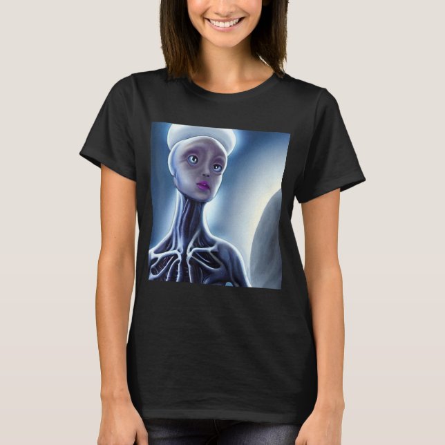 Camiseta Alien UFO UAP 51 área gris fuera de este creat mun (Anverso)