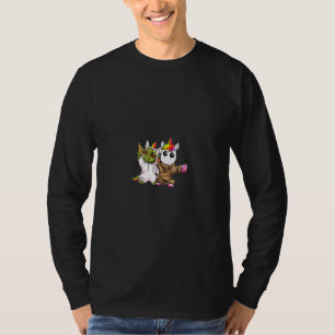 Camiseta Alien Unicorn Amigos