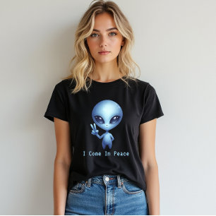 Camiseta Alien - Vengo en paz