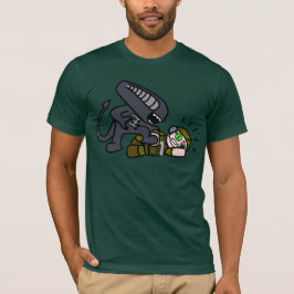 Camiseta Alien vs Soldado 2