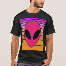 Camiseta Alien Wave techno gray