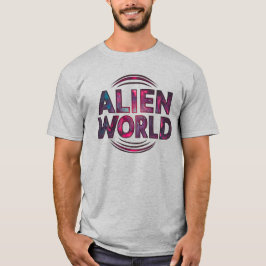 Camiseta Alien World