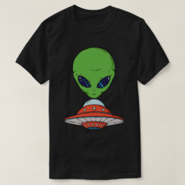 Camiseta Alien y Spaceship