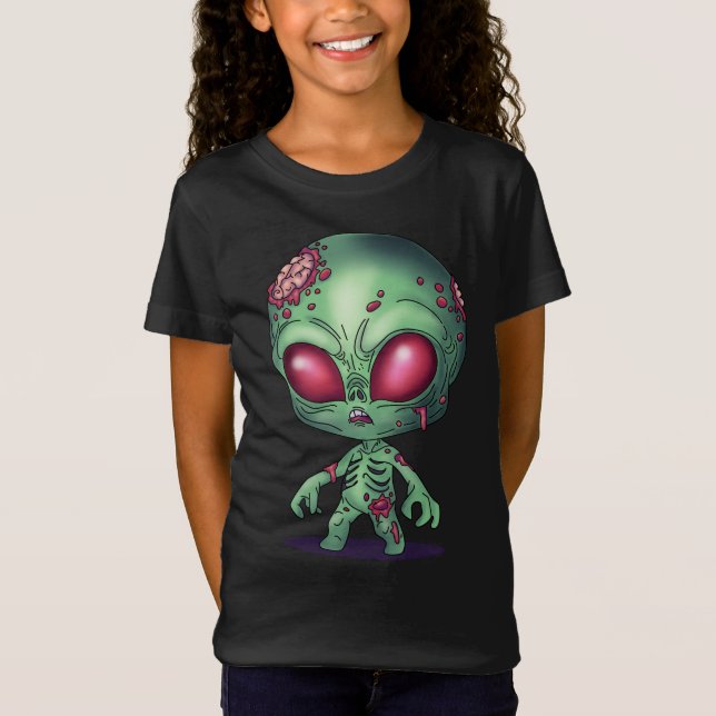 Camiseta Alien Zombie (Anverso)