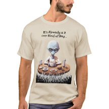 Camiseta alienígena