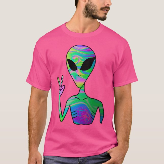 Camiseta Alienígena Alucinante 7 (Anverso)