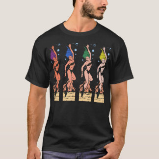 Camiseta Alienígena espacial femenina
