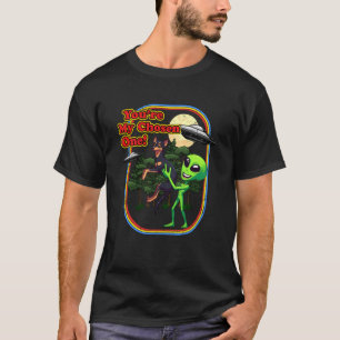 Camiseta Alienígena Kelpie divertido, elegiste a un hombre