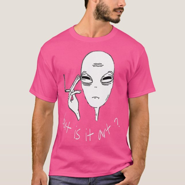 Camiseta Alienígena Pero Es Gracioso Fumar Alienígena (Anverso)