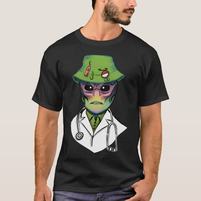 Camiseta Alienígena residente (Anverso)