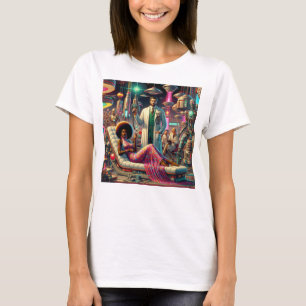 Camiseta Alienígenas de ciencia ficción vintage