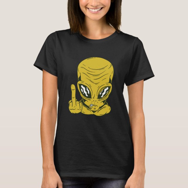 Camiseta Alienígenas del espacio alienígena  1 (Anverso)