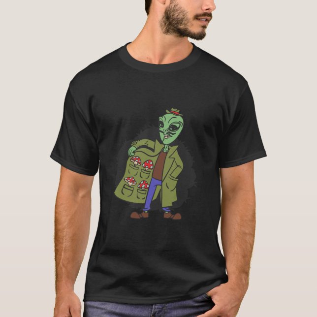 Camiseta alienígenas del espacio alienígena ufo hongi honhr (Anverso)