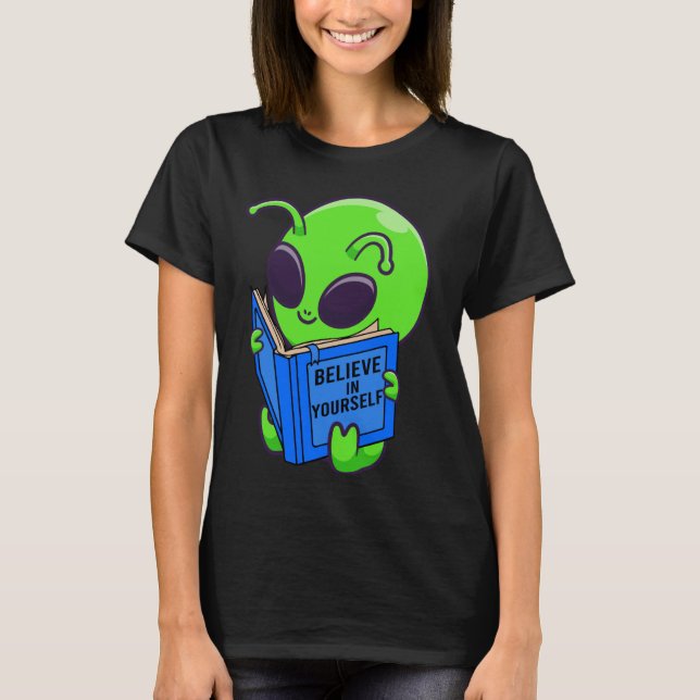 Camiseta Alienígenas del espacio de Ufo alienígenas creen e (Anverso)