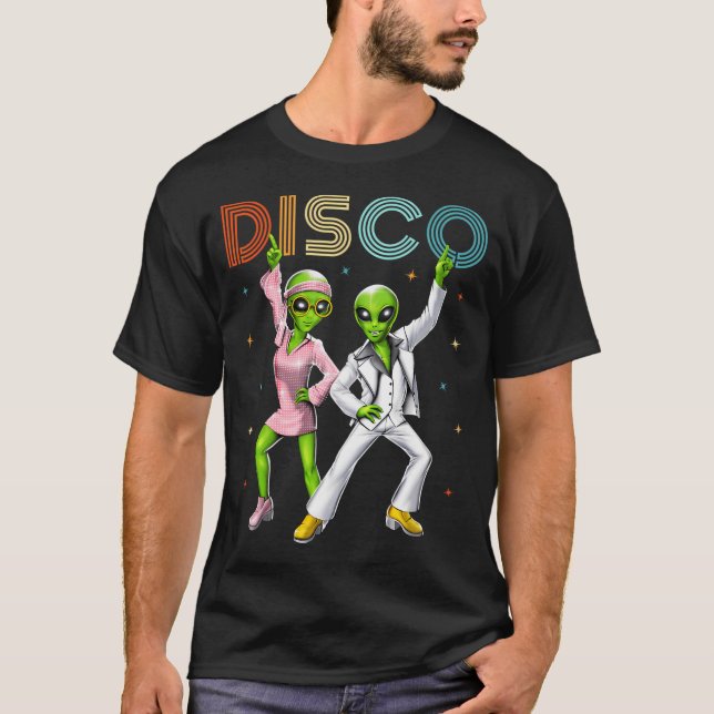 Camiseta Alienígenas Disco (Anverso)