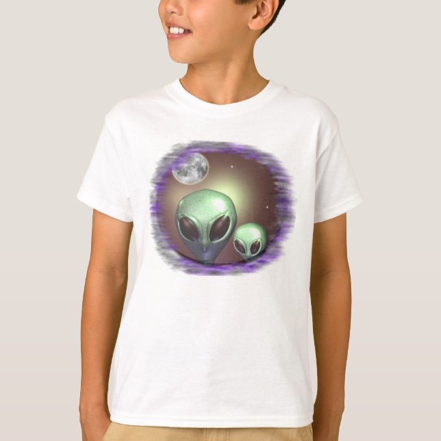 Camiseta Alienígenas grises (Anverso)