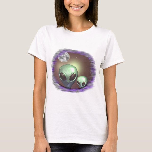 Camiseta Alienígenas grises (Anverso)