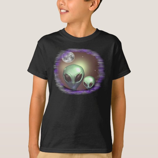 Camiseta Alienígenas grises (Anverso)