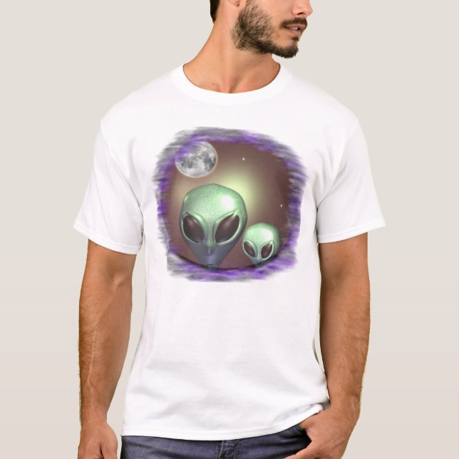 Camiseta Alienígenas grises (Anverso)