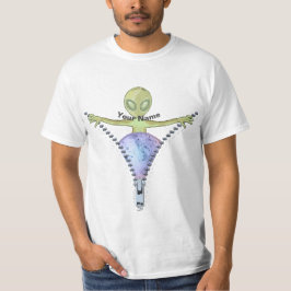 Camiseta Alienígeno de Cremallera