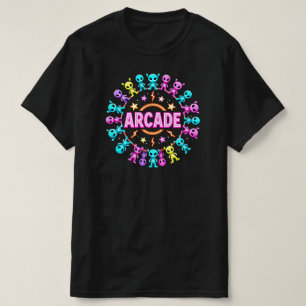 CAMISETA ALIENS DE ARCADE