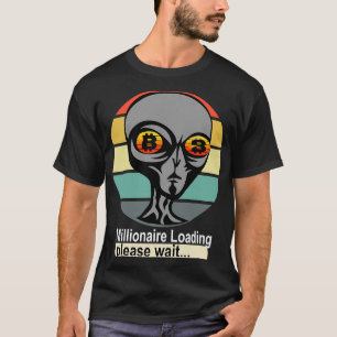 Camiseta Aliens Head Cryptocurrency Trader Futuros Funny Bi