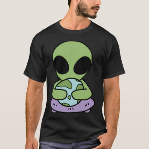 Camiseta Aliens Love Planet Earth