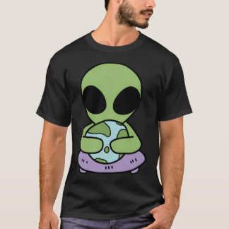 Camiseta Aliens Love Planet Earth