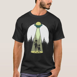 Camiseta Aliens Moon & Trees Secuestro Extraterrestre Ufo