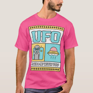 Camiseta Aliens Ufo Funny