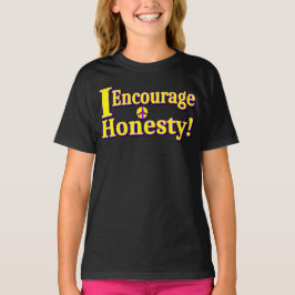 Camiseta "¡Aliento la honestidad!" Diseño Cuto. ¡Hazte con 