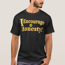 Camiseta "¡Aliento la honestidad!" Diseño Cuto. ¡Hazte con 