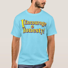 Camiseta "¡Aliento la honestidad!" Diseño Cuto. ¡Hazte con 