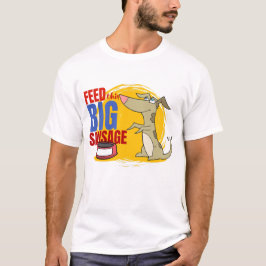 Camiseta Alimenta a esta salchicha grande