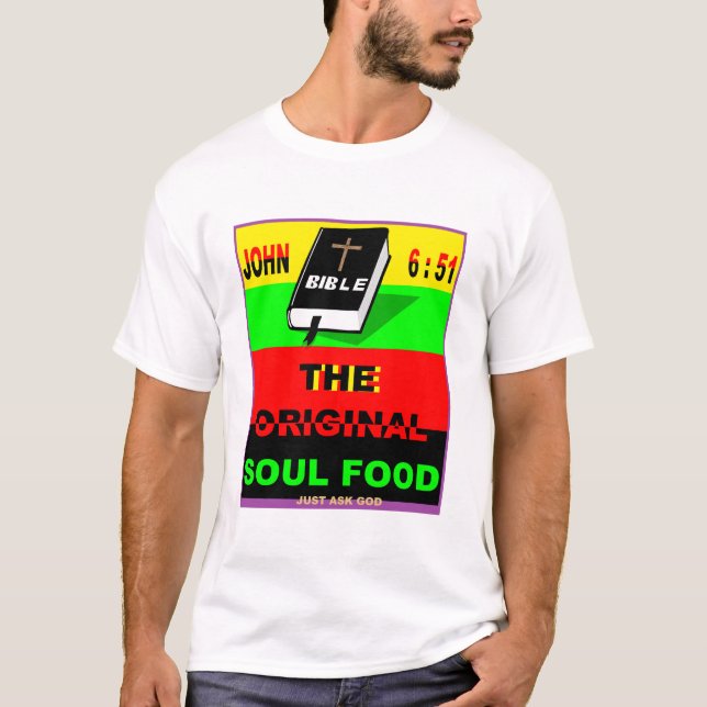 Camiseta Alimenta a la SOUL con la palabra de DIOS (Anverso)