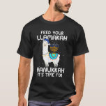 Camiseta Alimenta tu Llamakah Llama Hanukkah Costume Alpaca<br><div class="desc">Alimenta Tu Llamakah Llama Hanukkah disfraz Alpaca Chanukah.</div>