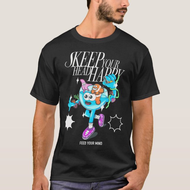 Camiseta Alimenta Tu Mente (Anverso)