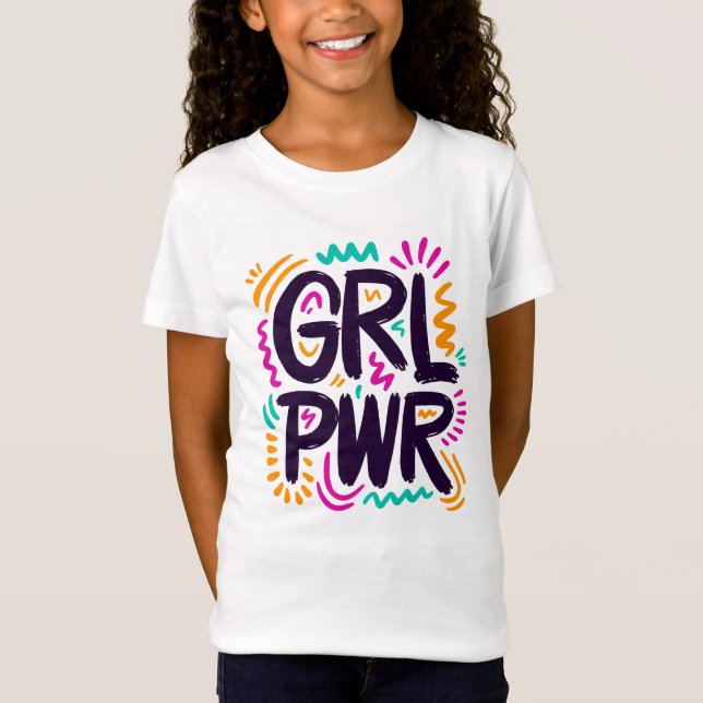 Camiseta Alimentación de Chica (Anverso)