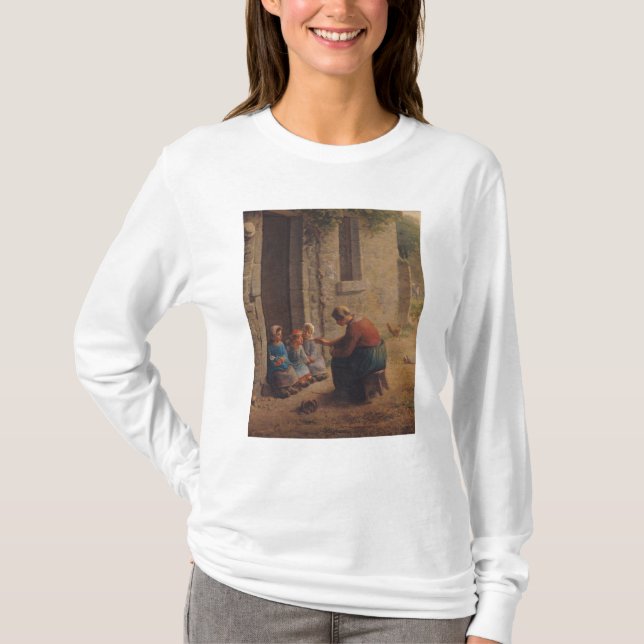 Camiseta Alimentación de los jóvenes, 1850 (Anverso)