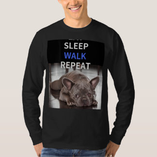Camiseta ALIMENTACIÓN DEL SUEÑO CAMINO REPETIR Bulldog Atrá