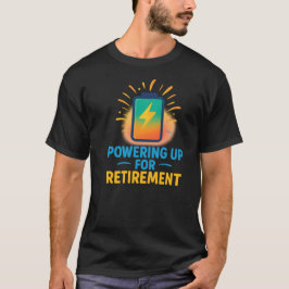 Camiseta Alimentación para la jubilación - Tee de iconos de