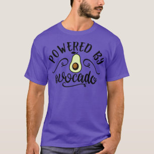 Camiseta Alimentado Por Aguacate Funny Para Veganos