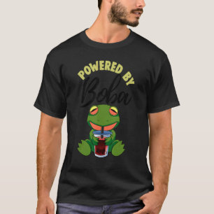 Camiseta Alimentado por Boba Frog Women Boba Tea