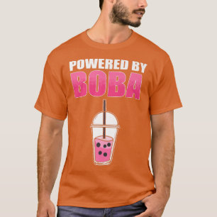 Camiseta Alimentado por Boba I Boba Beads I Leche Té I Boba