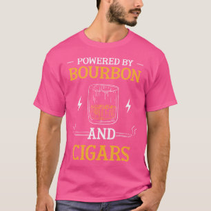 Camiseta Alimentado Por Bourbon Y Cigars Bourbons Cigar Beb